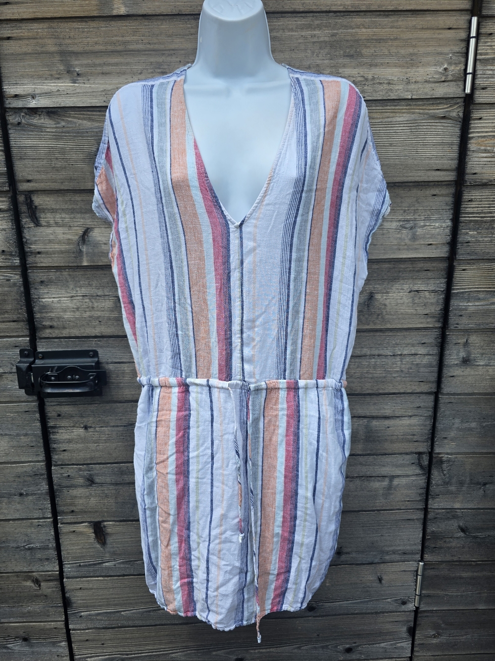 Rails Wren Dress features a colorful Marrakesh Stripe